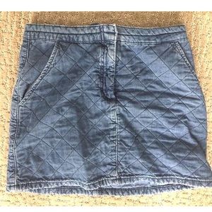 Top shop jean skirt
